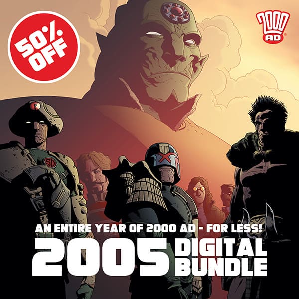 Half off the 2005 Digital 2000 AD Collection • WithGuitars