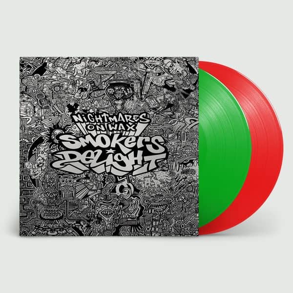 Nightmares On Wax - Smokers Delight 25th Anniversary Edition: Limited Edition Green & Red Vinyl Nightmares On Wax - Smokers Delight 25th Anniversary Edition: Limited Edition Green & Red Vinyl
