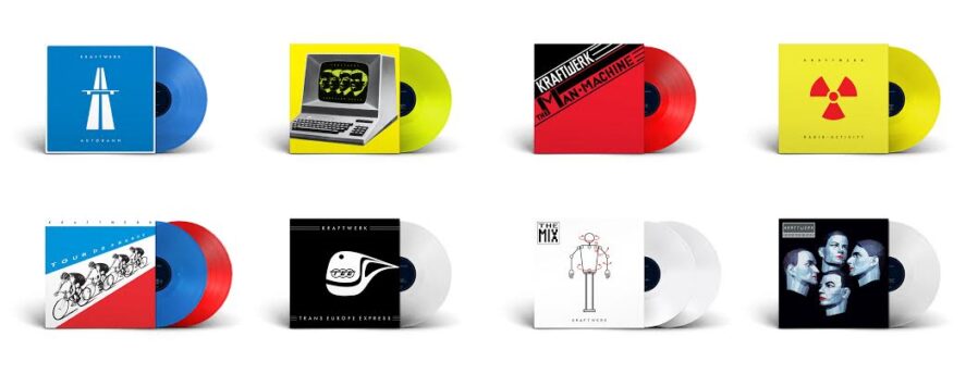 Kraftwerk announce Coloured Vinyl LPs Kraftwerk announce Coloured Vinyl LPs