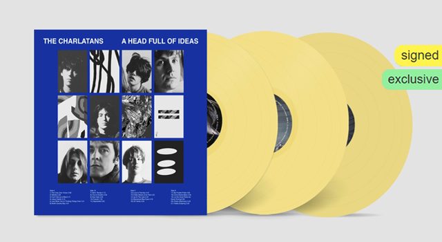 Get Signed | The Charlatans - Best Of - Deluxe Colour Vinyl