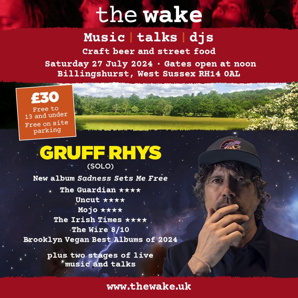 The Wake: Green Man founders new festival announces first ever line up (27 July 2024) The Wake: Green Man founders new festival announces first ever line up (27 July 2024)