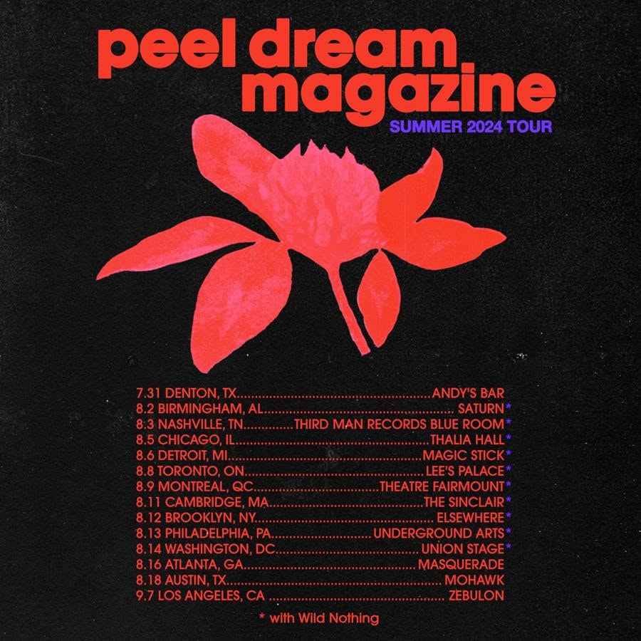 Peel Dream Magazine shares 2nd single / video 'Wish You Well'