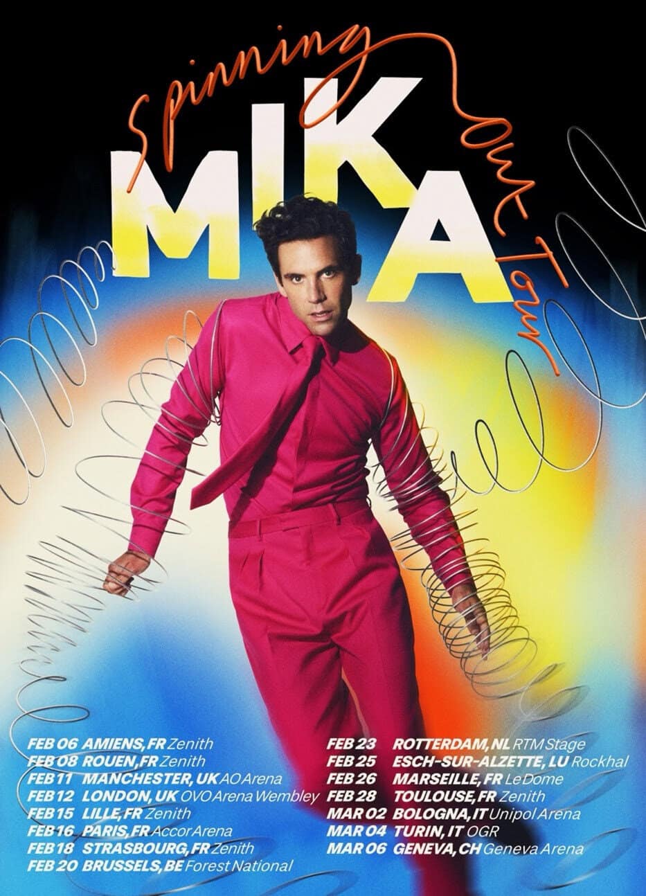 MIKA Announces 2026 Manchester AO Arena Show • WithGuitars