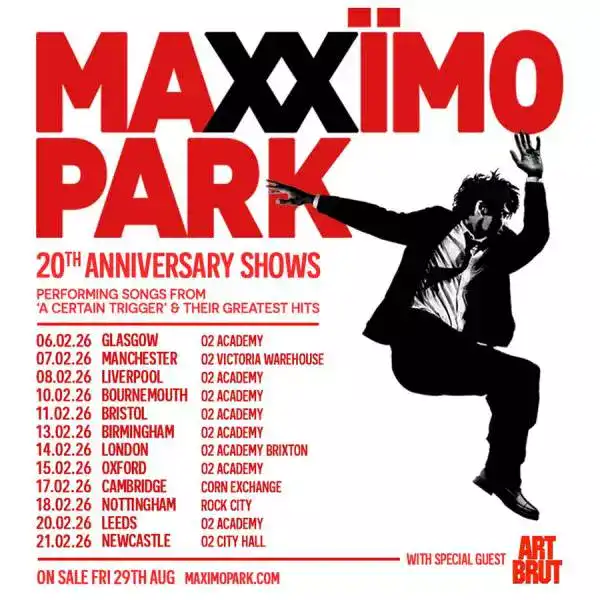 Maxïmo Park celebrate 20th anniversary of debut album A Certain Trigger with UK tour dates