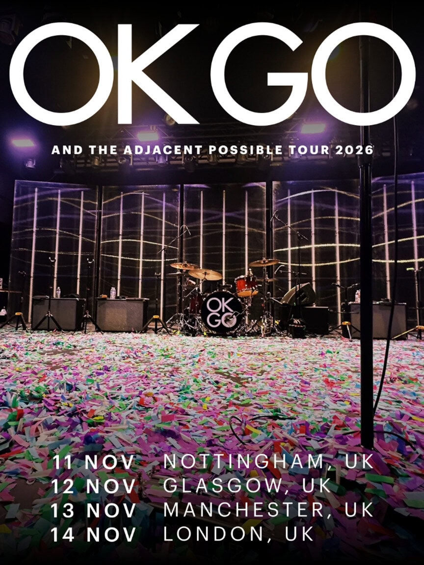 Indie band OK GO announce UK tour