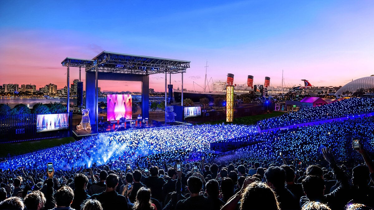 $21 Million Long Beach Amphitheater Opens Less Than Six Months After ...